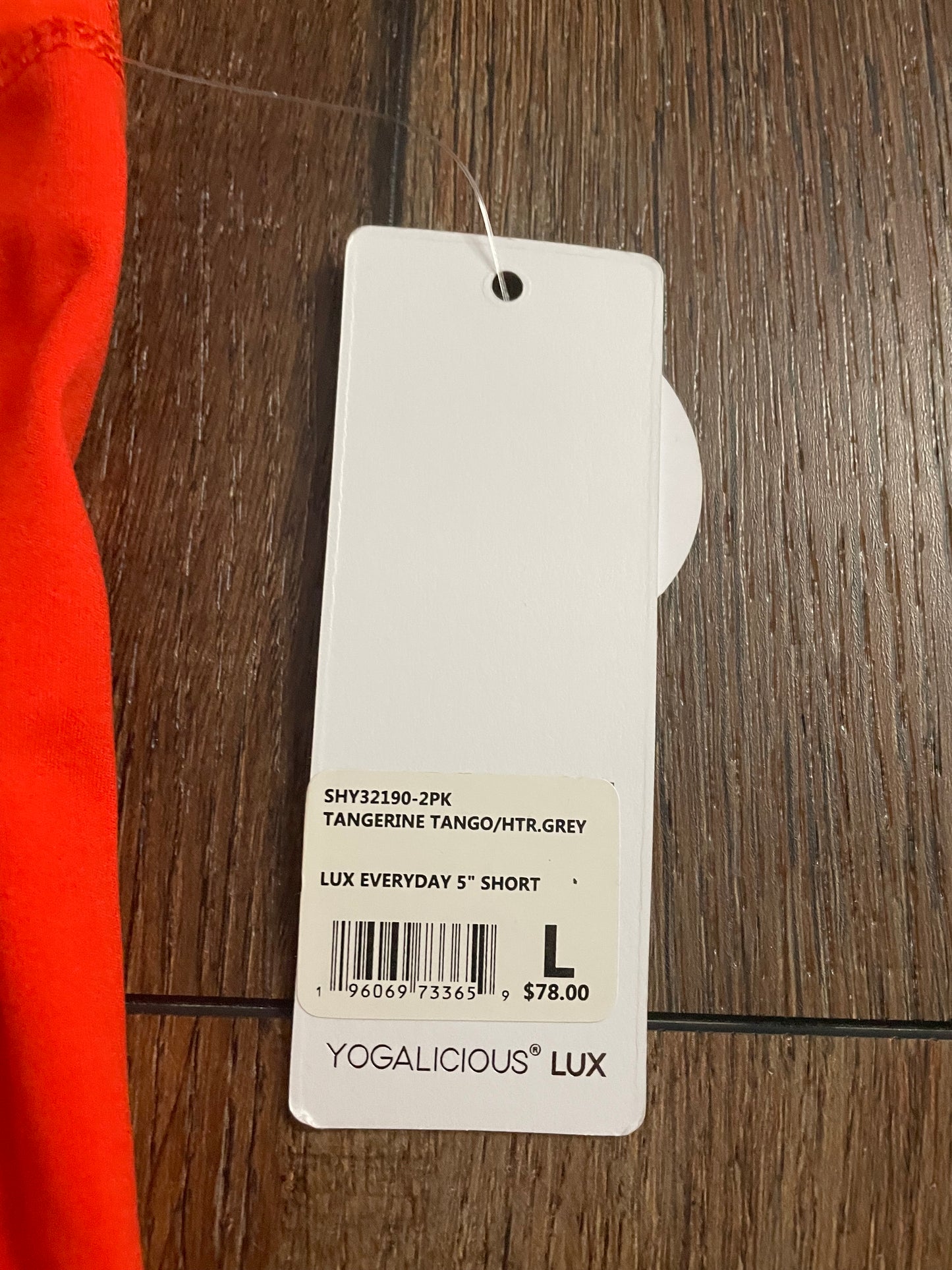 Yogalicious Lux Shorts NWT