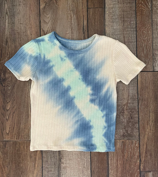 Line Dye Baby Tee