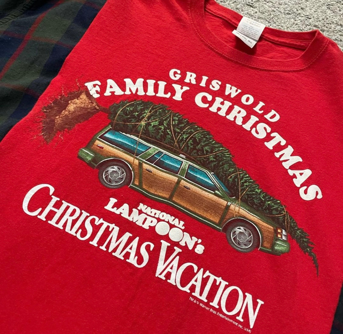 Griswold Family Christmas Flannel Tee