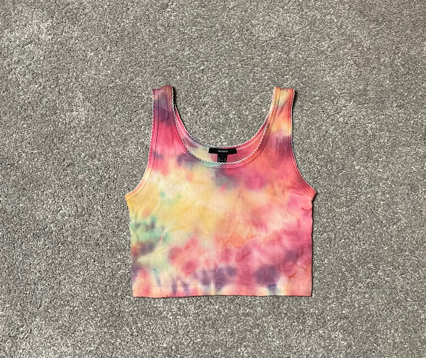 Skittles Stained Tank