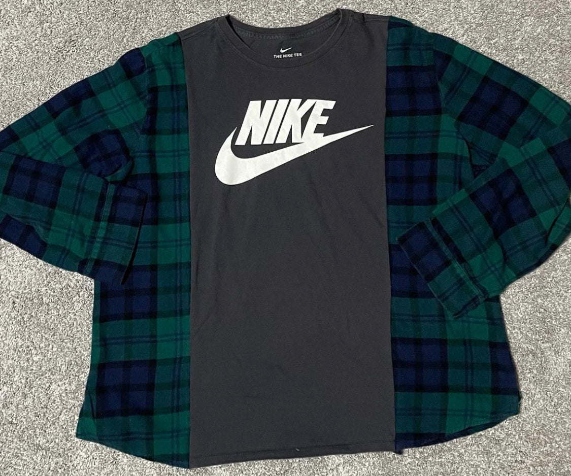 Eye of the Storm Flannel Tee