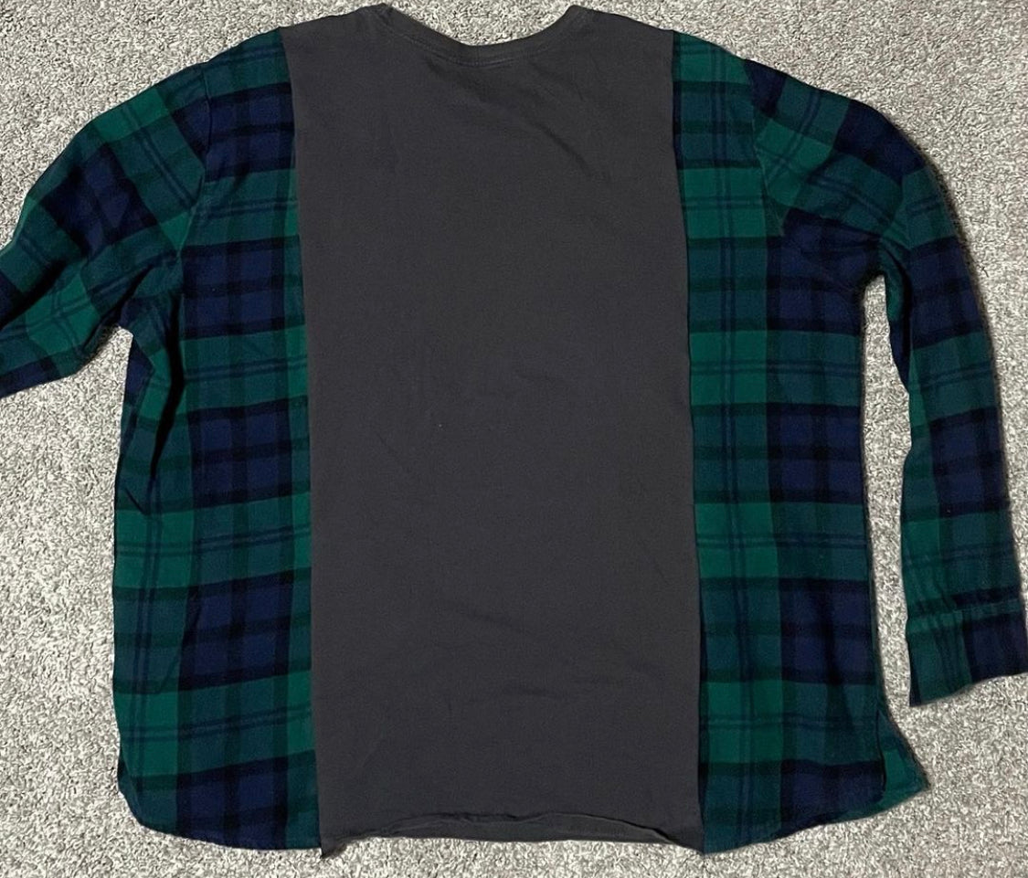 Eye of the Storm Flannel Tee